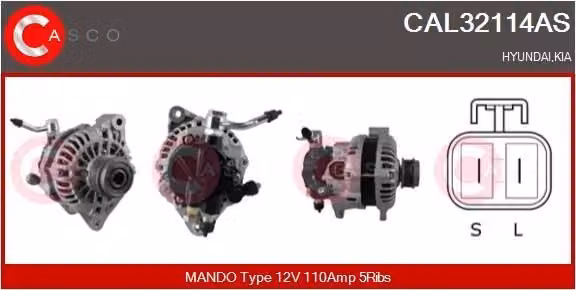 Alternatore 110A