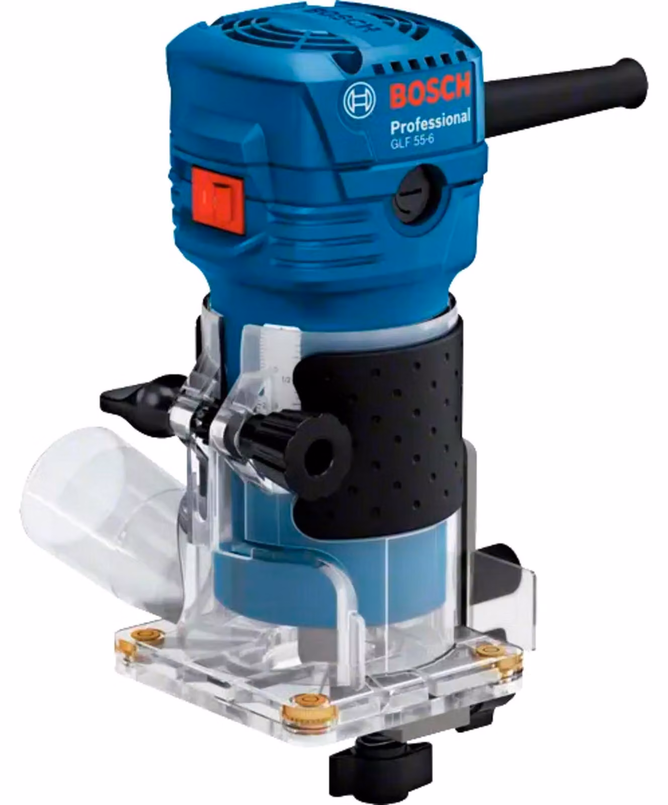 BOSCH Professional 06016A0000 BOSCH Professional GLF 55-6 Kantenfräse 550 W