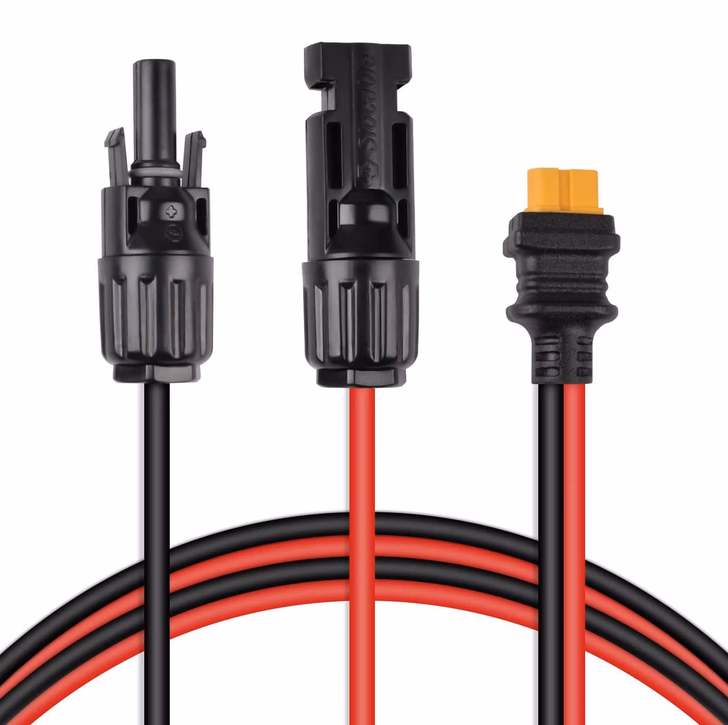Cavo di ricarica solare con connettore solare e adattatore XT60, calibro 12AWG