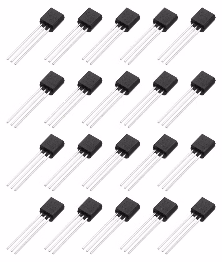 20 regolatori di tensione 79L12, -12V, 100mA, con package TO-92