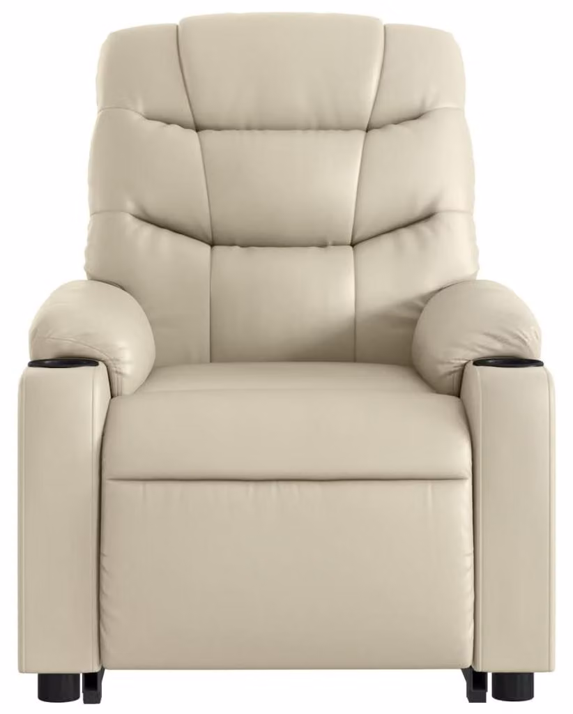 Poltrona elettrica per alzarsi - Poltrona relax - Poltrona regolabile - Funzione elettrica per facilitare l'alzata - Massaggio vibrante