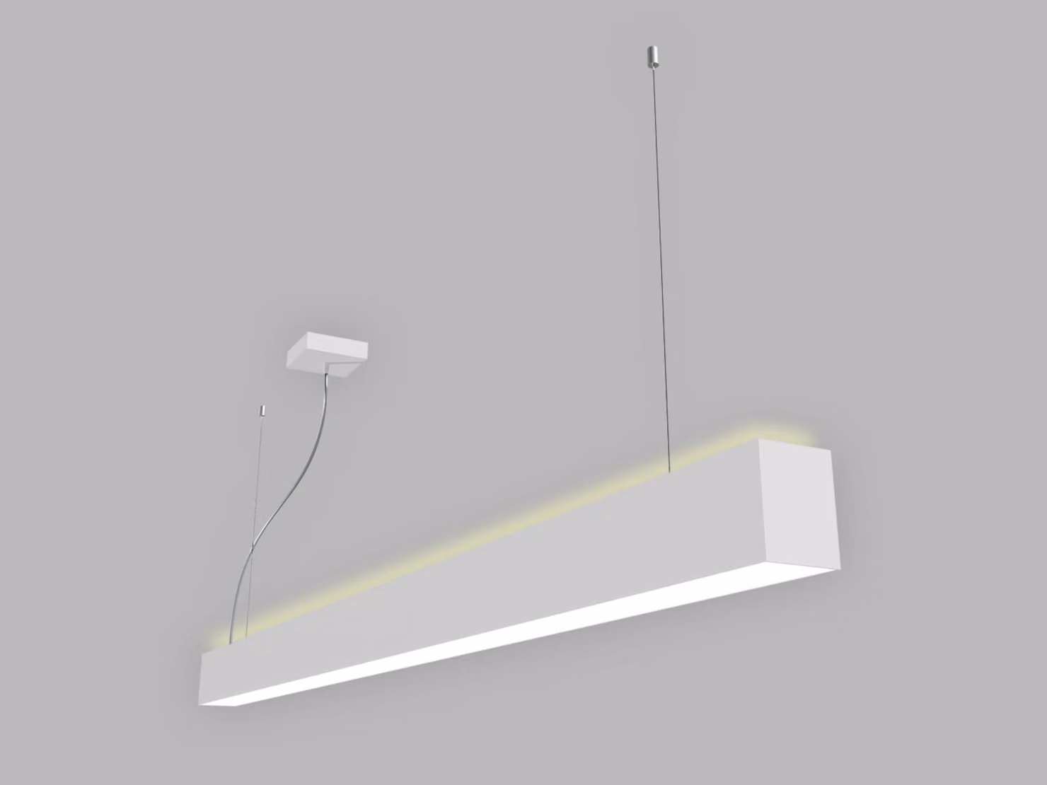 LED2 3315051DT Lampada a sospensione LINO II 150 P/N-Z, con TRIAC 49 W 3000 K/3500 K/4000 K UGR bianco