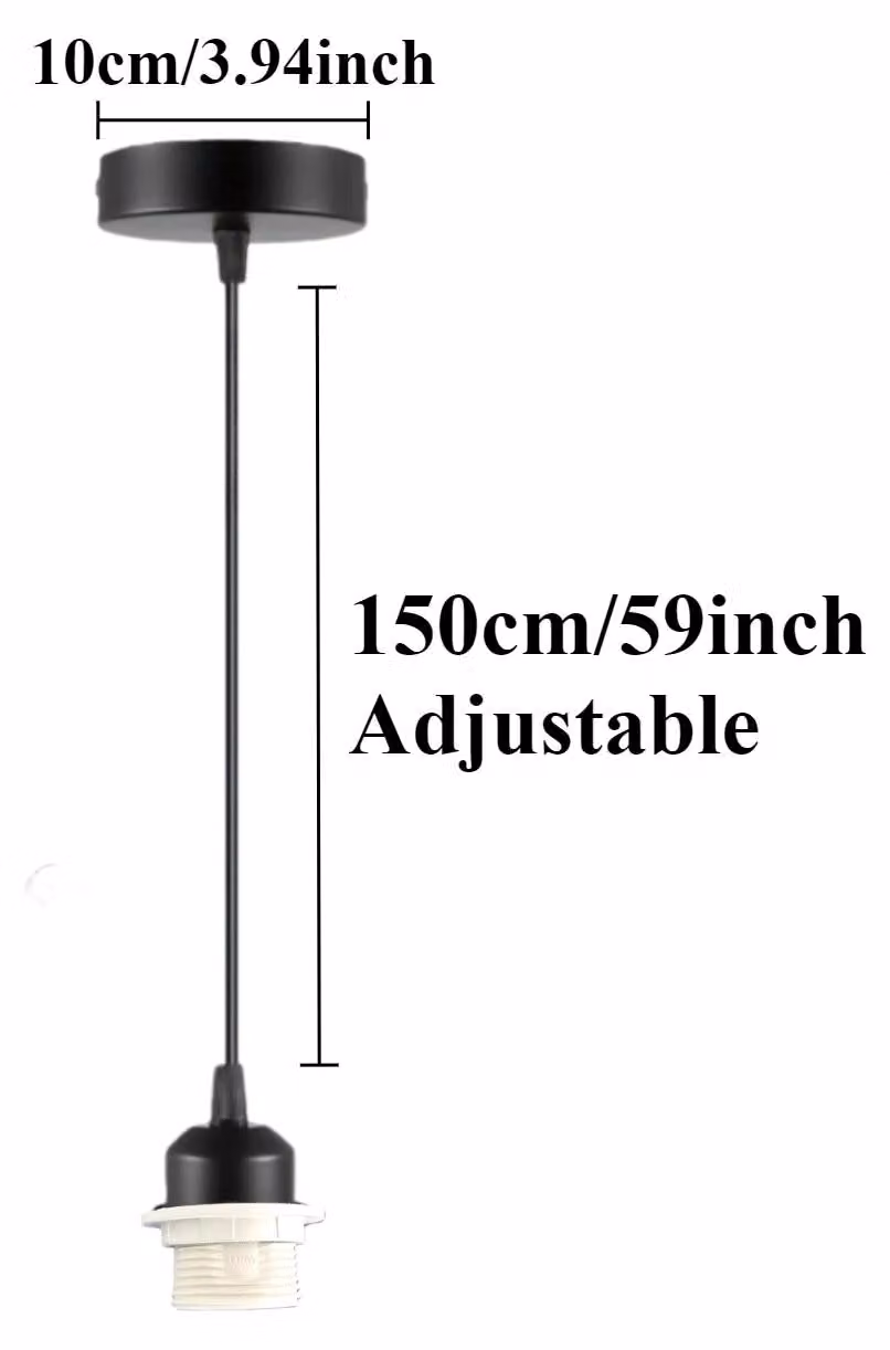 Lampada a sospensione, interruttore dimmerabile, materiale: rattan, classe di efficienza energetica: A-B, confezione da 5 pezzi