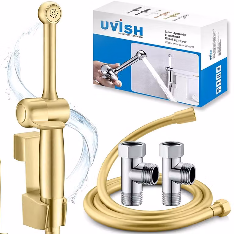 Solidchoice - Bidet portatile con tubo flessibile per l'igiene personale e per la pulizia dei bambini