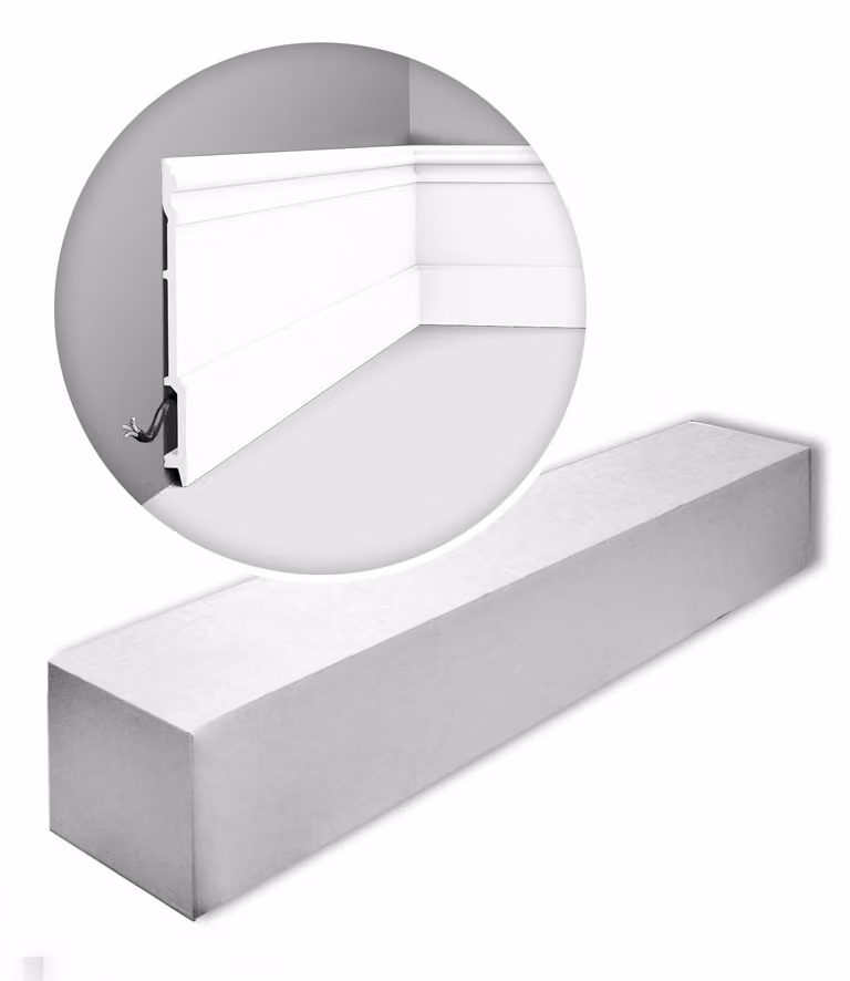 Modanature per pavimenti Orac Decor LUXXUS SX191-box 1 cartone con 9 modanature decorative 18 m