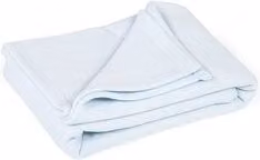 Coperta per carrozzina Italbaby in pile 100% poliestere, Azzurro, 65 x 80 cm