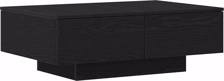 Tavolino da salotto Rovere Nero 90 x 60 x 31 cm