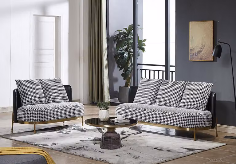 Sofagarnitur 321 Sitzer Set Design Sofa Polster Couchen Couch Modern Luxus