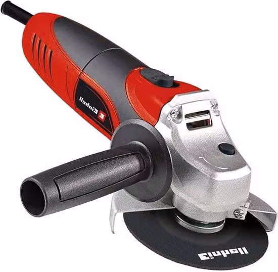 Smerigliatrice angolare rossa da 125 mm, 850 W