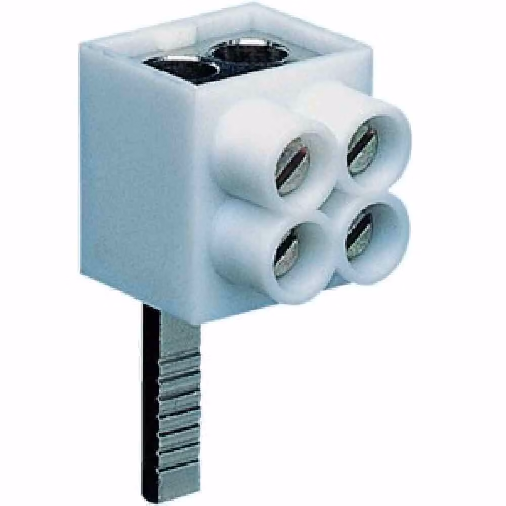 Hager KF82A Connettore a filo 2 bianco (KF82A)