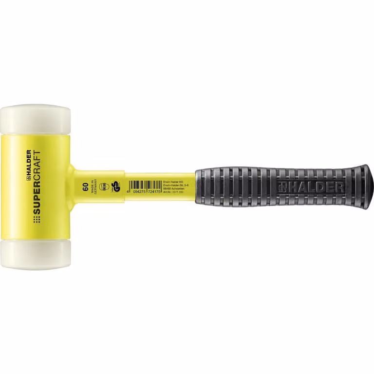 Halder SUPERCRAFT mazza morbida GG 60 SUPERCR manico giallo