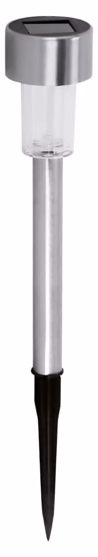 Strühm 04375 Lampada solare a LED "PROSTO LED" con interruttore, IP44, per esterni, 1 lm, bianco freddo, distribuzione della luce 160
