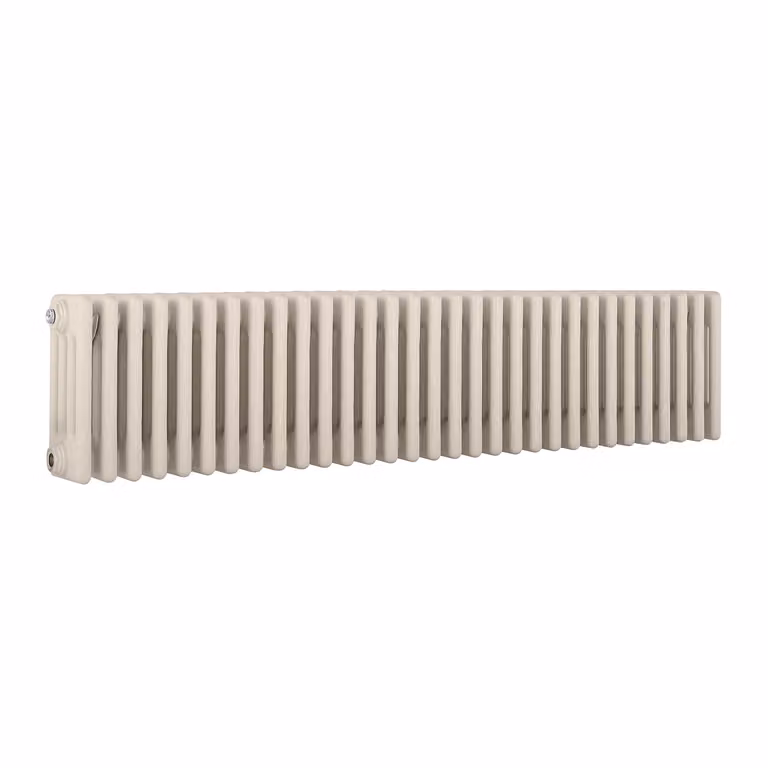 Radiatore Orizzontale a Colonne (4 Colonne) 300mm x 1415mm - Bianco (Pearl Bianco) - Regent