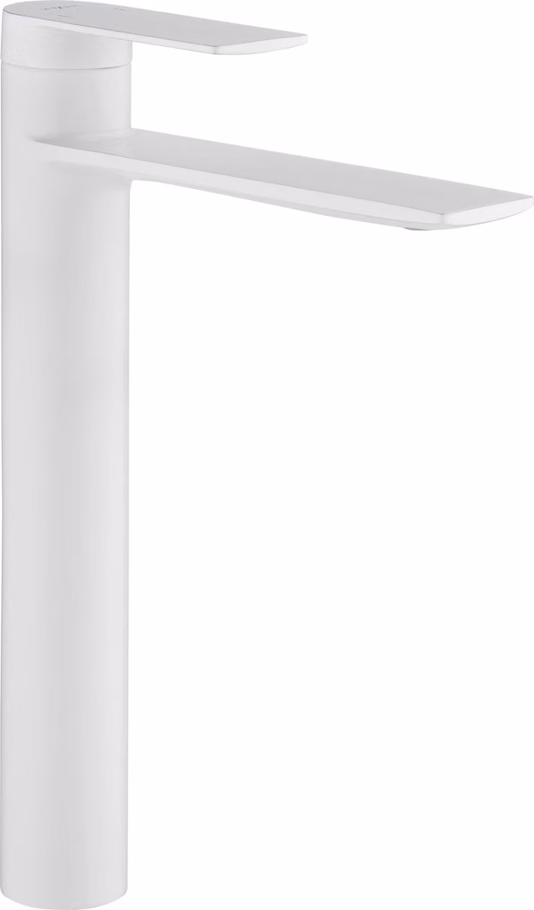 Mexen Zero rubinetto alto per lavabo, bianco - 71110-20