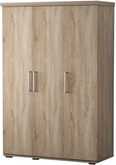 Armadio 3 porte con guardaroba TOM - Rovere Sonoma