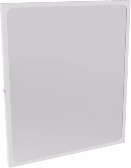 Specchio fisso da 60X70 cm bianco