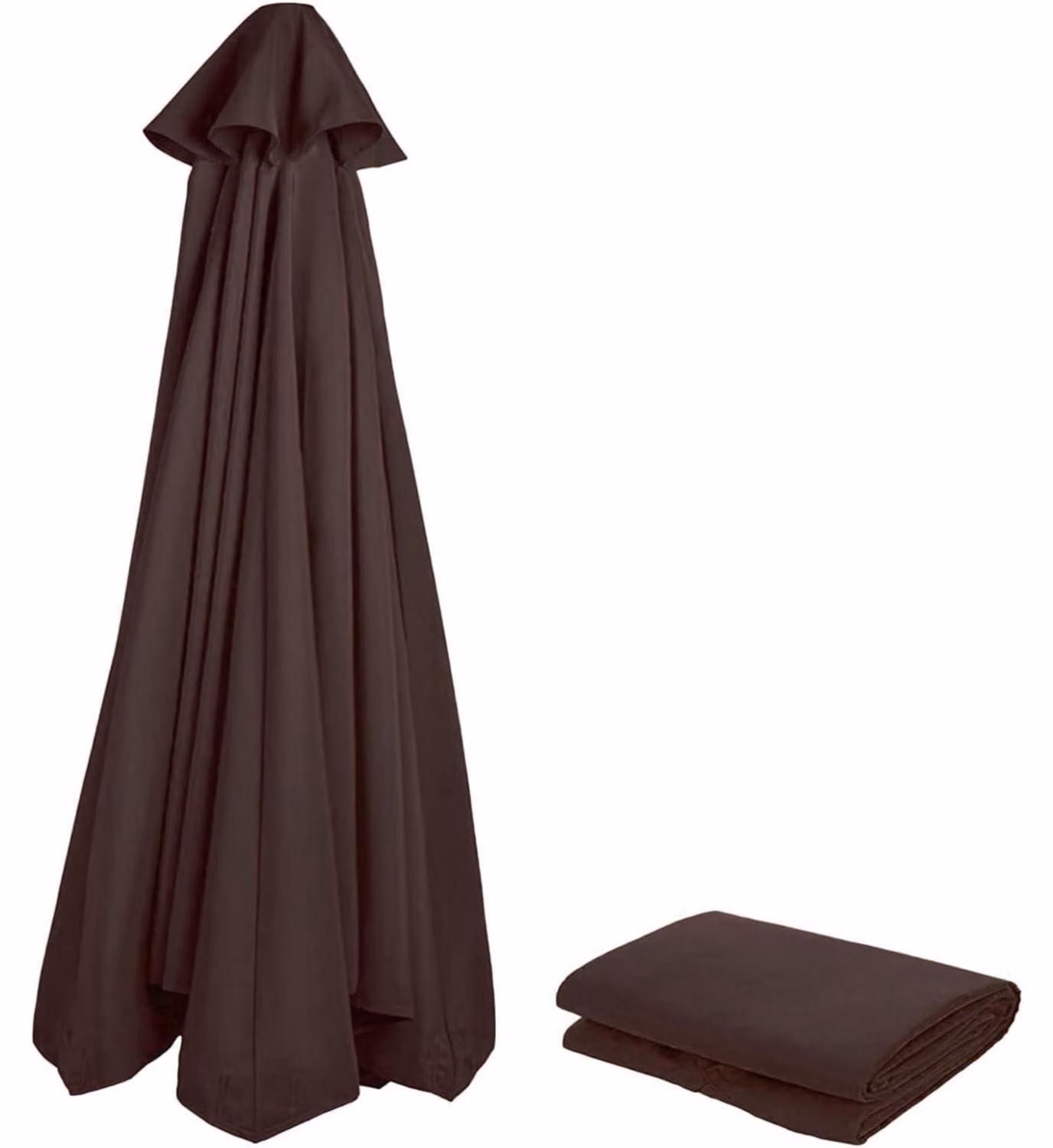 Copertura di ricambio per ombrellone, dimensioni 3m/270cm/250cm, 8/6 stecche, colore antracite/blu/grigio/rosso/beige, protezione UV 80+, impermeabile, resistente al vento