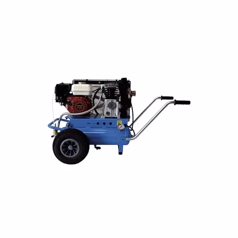 Motocompressore Honda a benzina blu per scuotitori per raccolta olive – 2