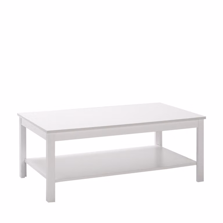 Skye Decor, Shp-880-Bb-1, tavolino, bianco, 100 % MELAMIN COATED SLIPBOARD, 80 x 80 x 40 cm