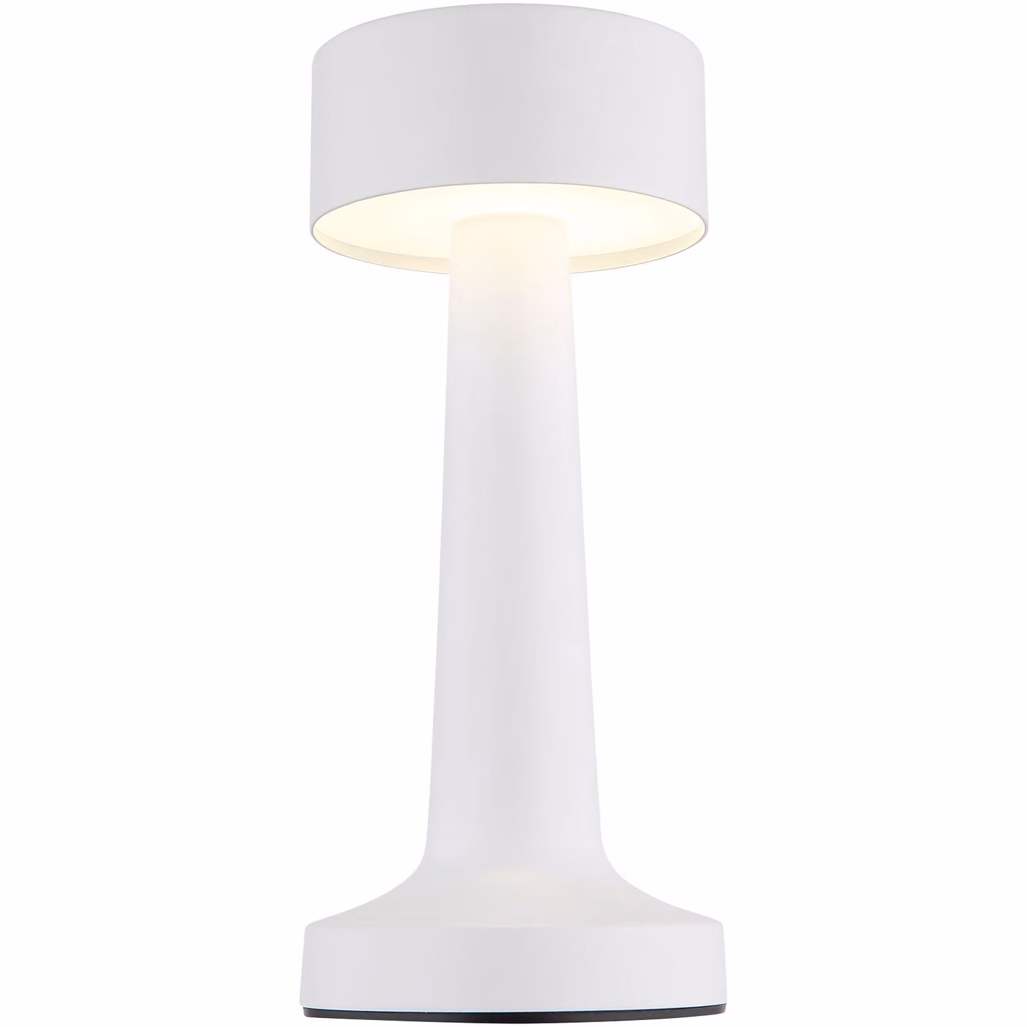 Lampada da tavolo senza fili con batteria ricaricabile Touch Dimmer Lampada da tavolo dimmerabile Bianco 58463W