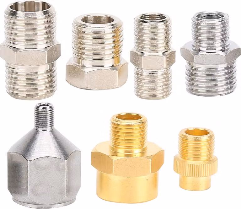 7PCS Kit adattatore professionale per aerografo 1/8in 1/4in BSP connettore per il tubo del compressore