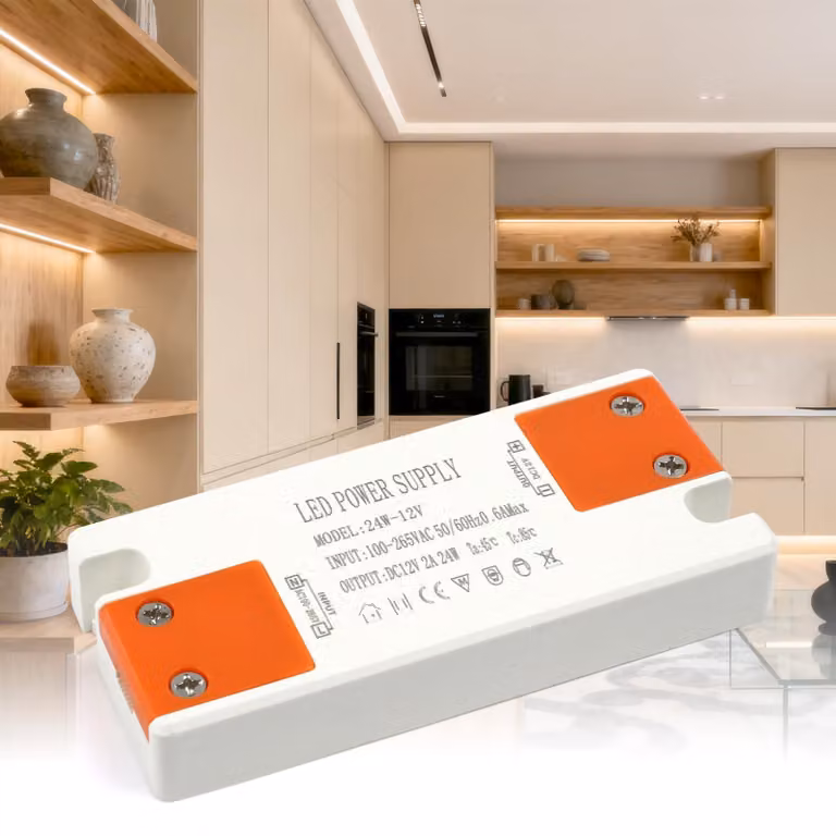 Alimentatore a 12V, 2A; trasformatore LED da 230V a 12V, 2A, 24W, driver estremamente sottile per strisce LED