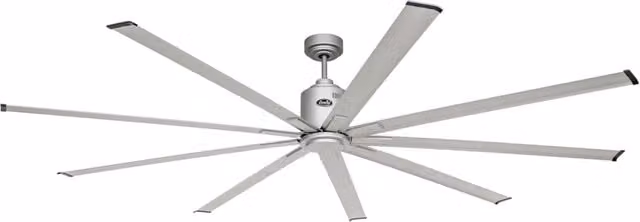 Ventilatore a soffitto CasaFan BIG SMOOTH ECO 220 Grigio con telecomando e timer