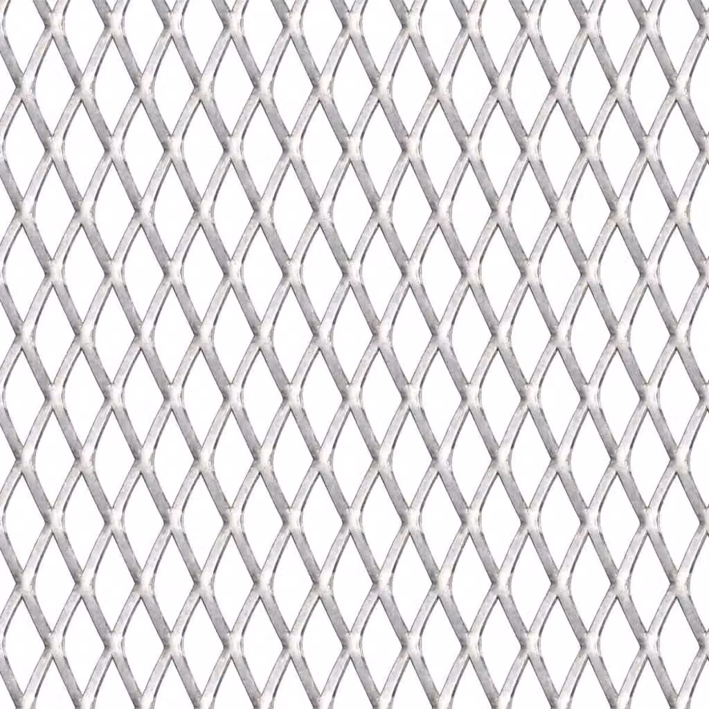 Recinzione da Giardino in Rete Acciaio Inox 100x85cm 20x10x2 mm
