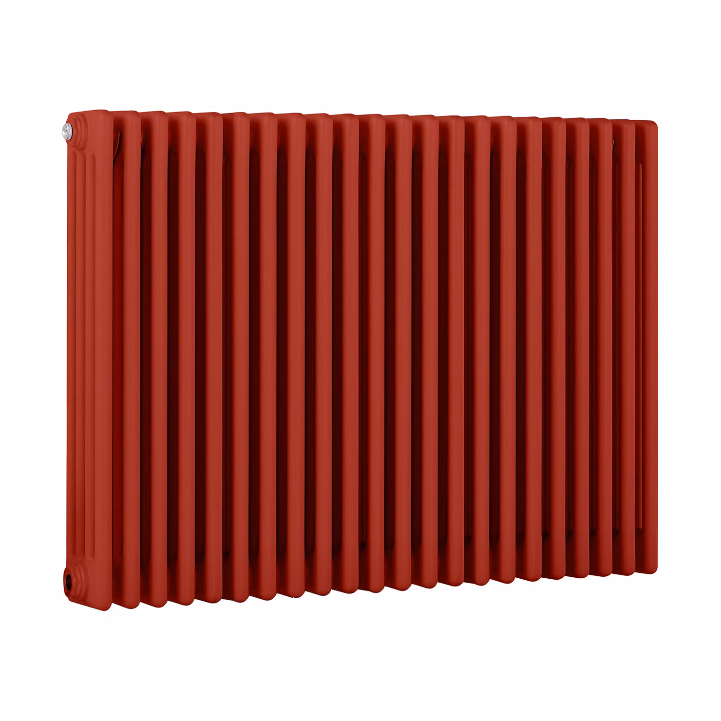 Radiatore Orizzontale a Colonne (4 Colonne) 750mm x 1010mm - Rosso (Siamese Rosso) - Regent