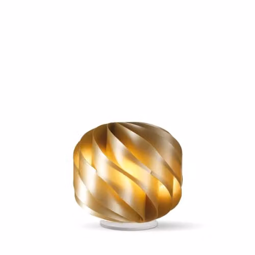 Piantana Moderna Polilux ® New Gold Materie Plastiche 2 Luci E27