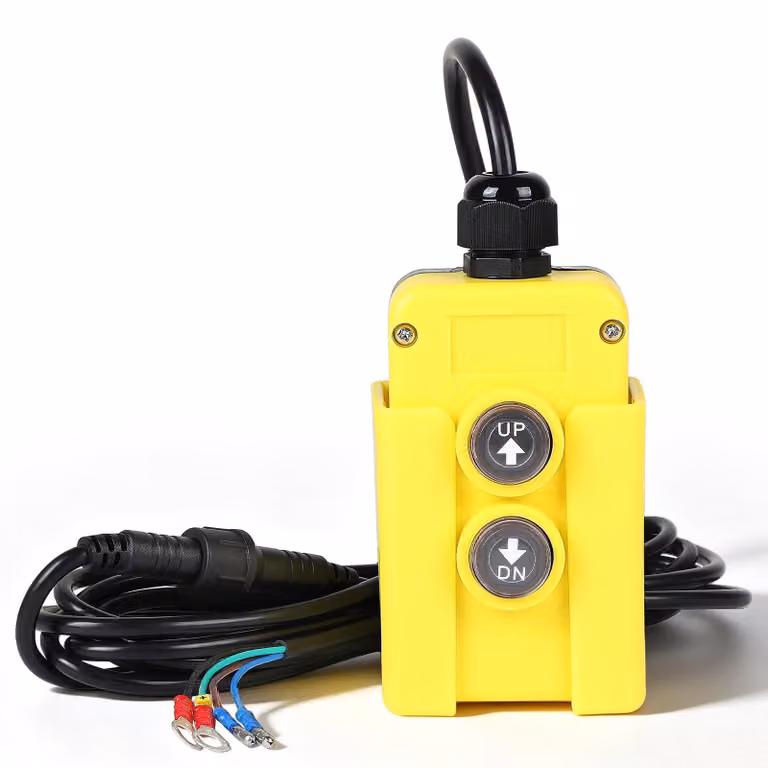 Interruttore per pompa idraulica a 12 V DC con cavo da 4,5 metri