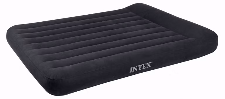 Intex - Letto ad aria - PillowRest Classic (blu) materasso ad aria letto per ospiti letto da viaggio Full 137xx191x23cm