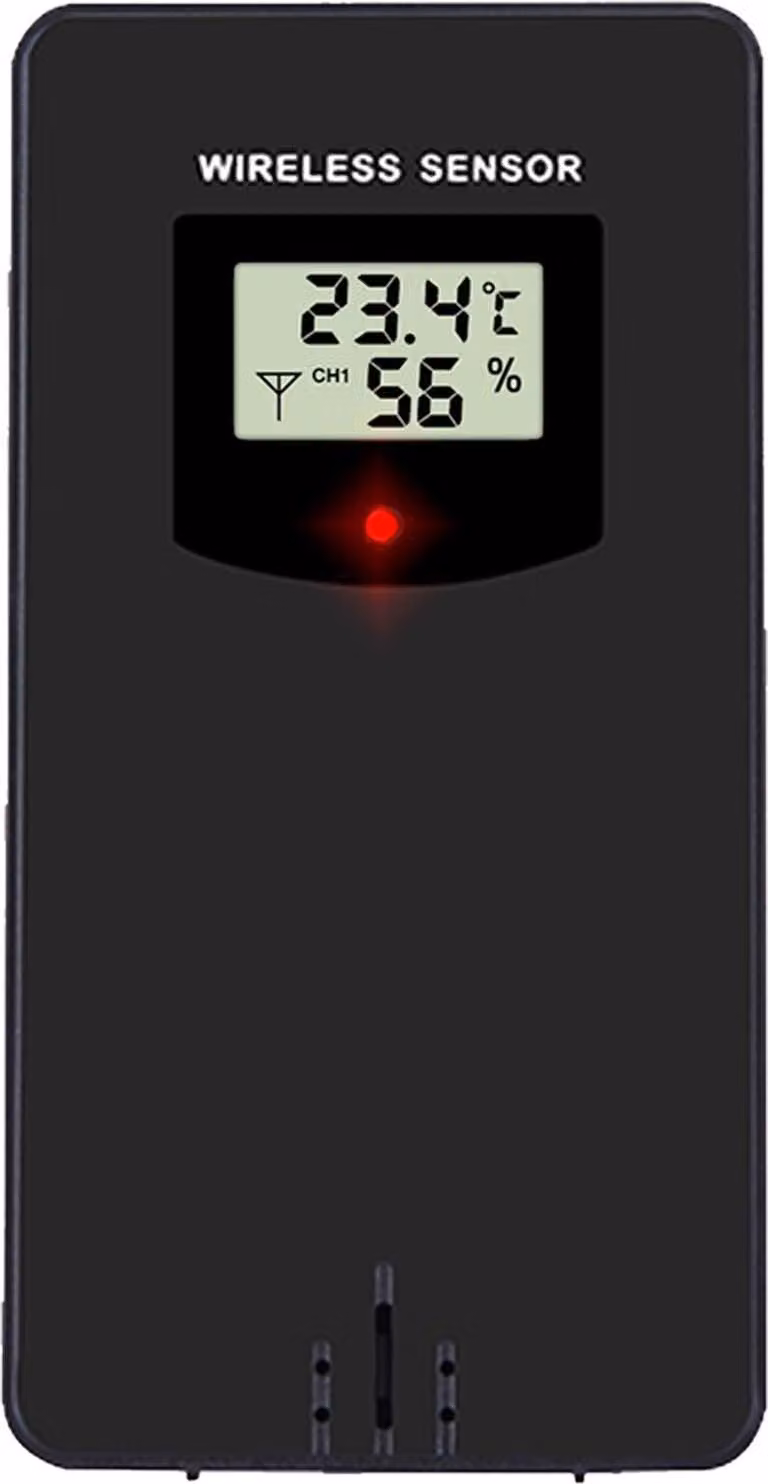Sensore wireless per stazione meteorologica BD-920 Berdsen Nero