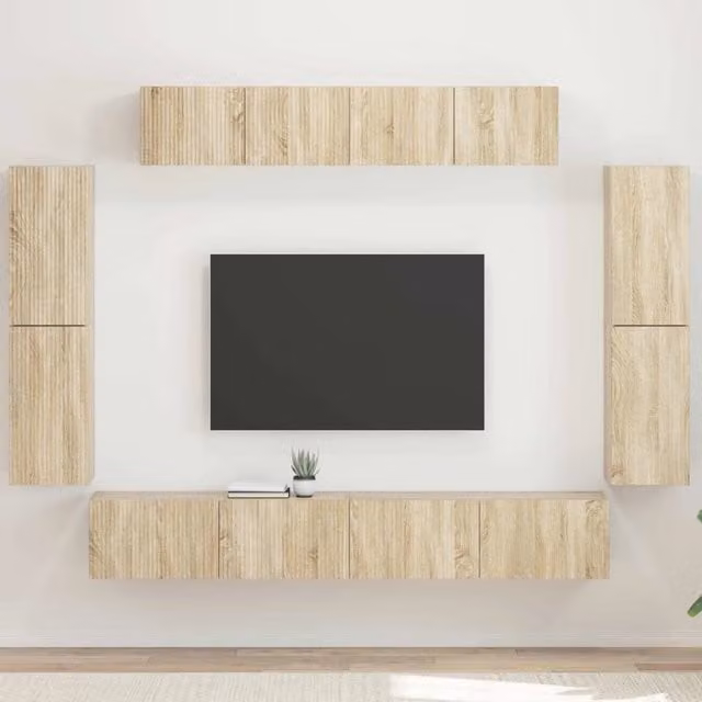 Mobile TV 8 pz Rovere Sonoma 3409143