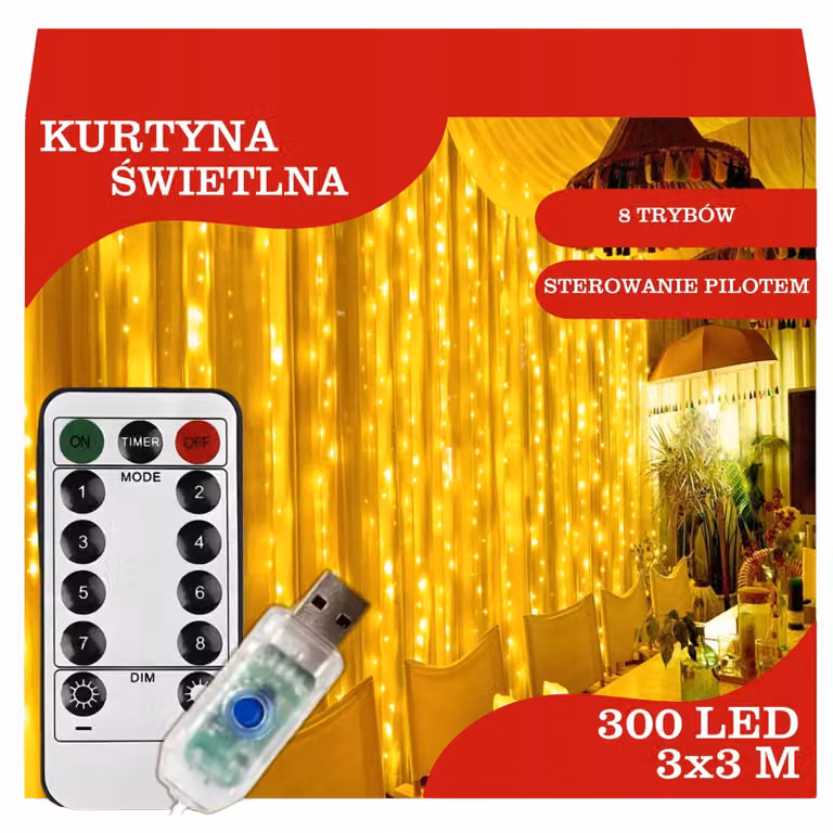 R2Invest Tenda da favola 3x3m 300LED
