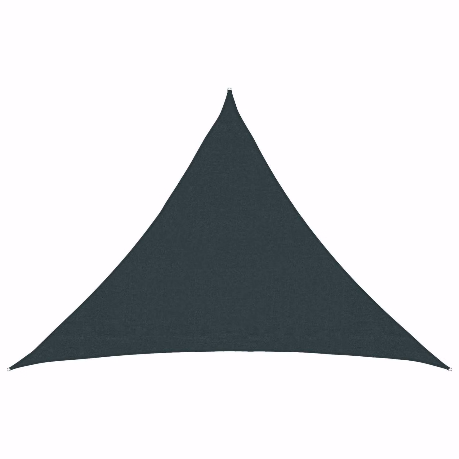 vidaXL Telo Ombra Triangolare in HDPE Verde Scuro L: 7 m, P: 5 m, H: 5 m