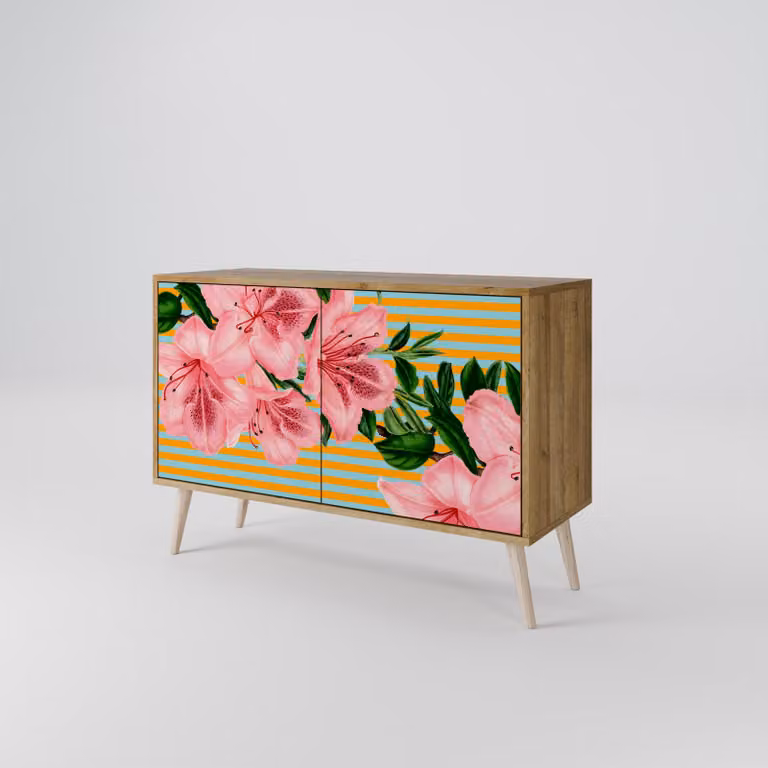 Cassettiera Spacerebels a 2 ante - credenza cassettiera - credenza alta - mobile guardaroba - soggiorno camera da letto - 57,5×111×42 (HxLxP)