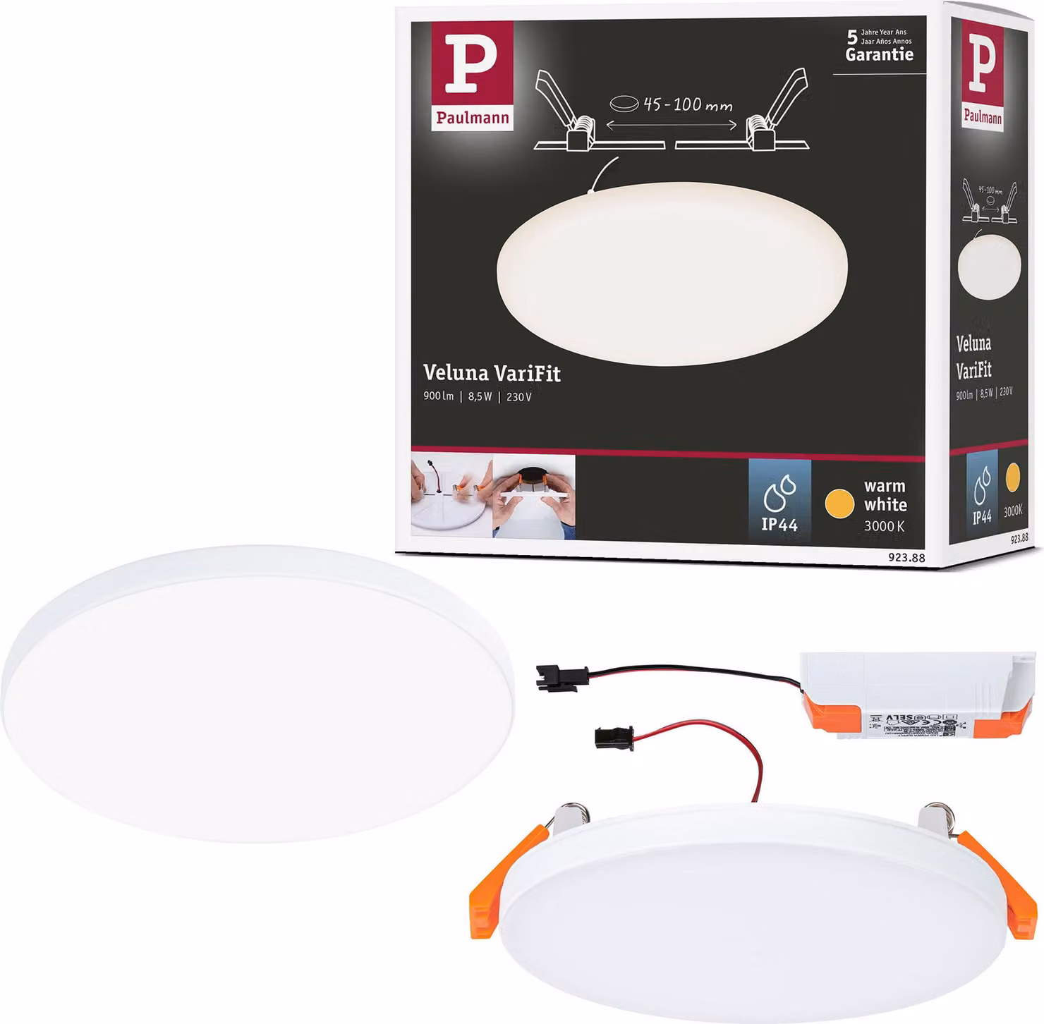 Paulmann VariFit LED pannello da incasso Veluna