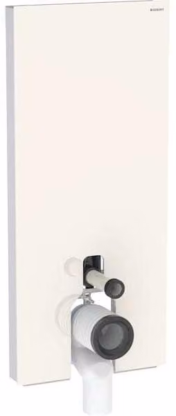 Geberit Monolith module sanitaire pour WC au sol, 114cm, entrée deau derrière au centre, avec coude de raccordement P, 131.033.JL.5, 131.033.JL.5