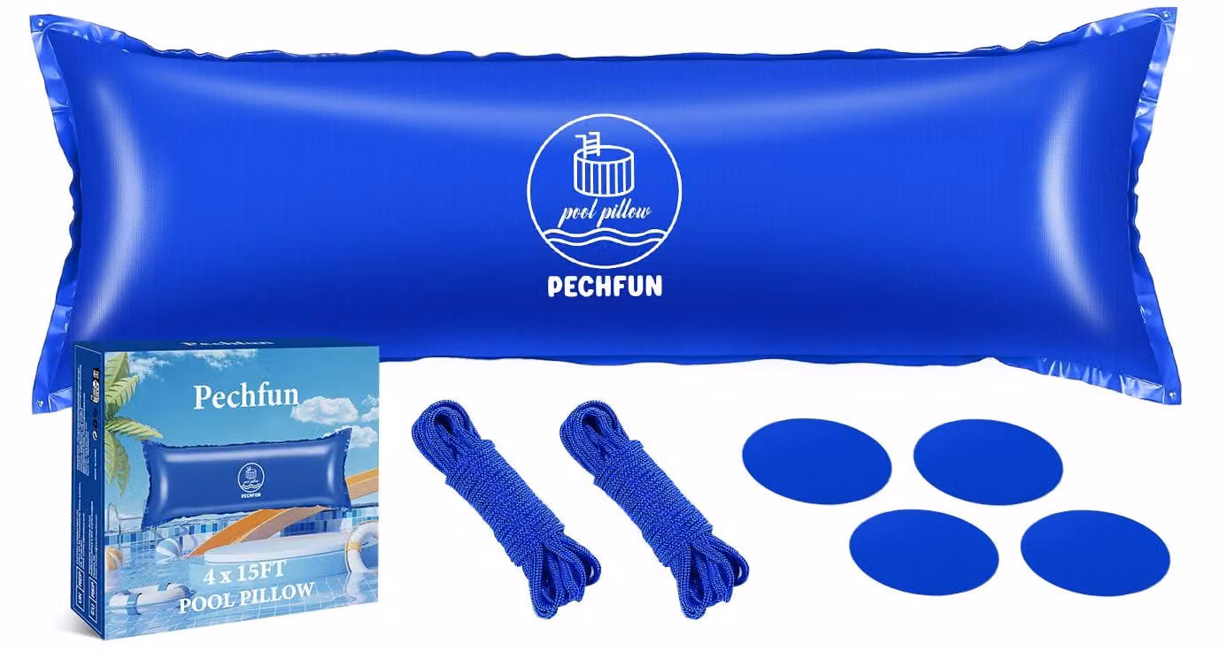 Cuscino invernale per piscina, dimensioni 120 x 450 cm, resistente al freddo e impermeabile