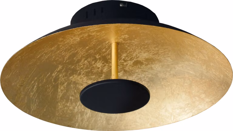 Lampada da parete e soffitto Näve LED d: 30cm - Materiale: metallo - Colore: nero, oro; 1265358