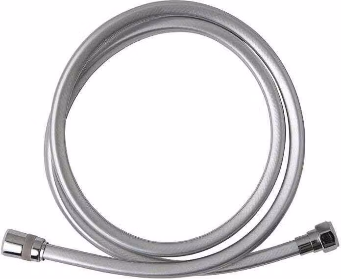 Tubo flessibile cromato per attacco doccetta cm 150