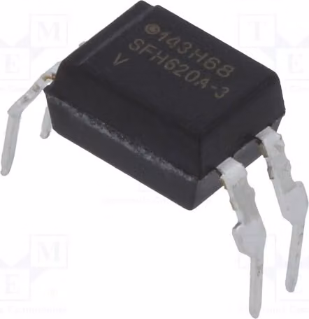 1 x Optoisolatore, Canali: 1, Uce: 70V, SFH620A-3X006, Optoisolatore - uscita a foro passante (through-hole)