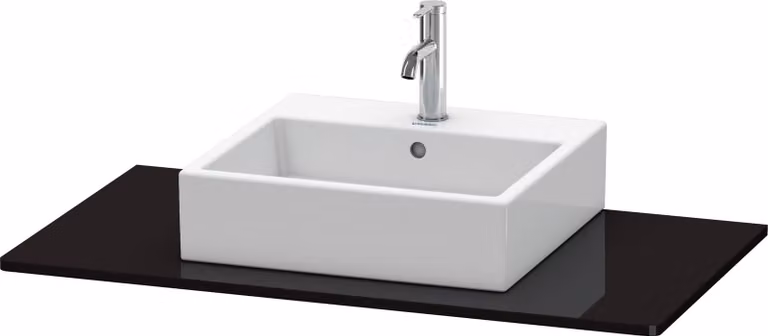 Console Duravit XSquare, 1 découpe, 1000x16x550mm, XS060E04040, XS060E04040