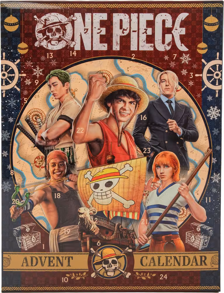 Calendario dell'Avvento di One Piece 2024