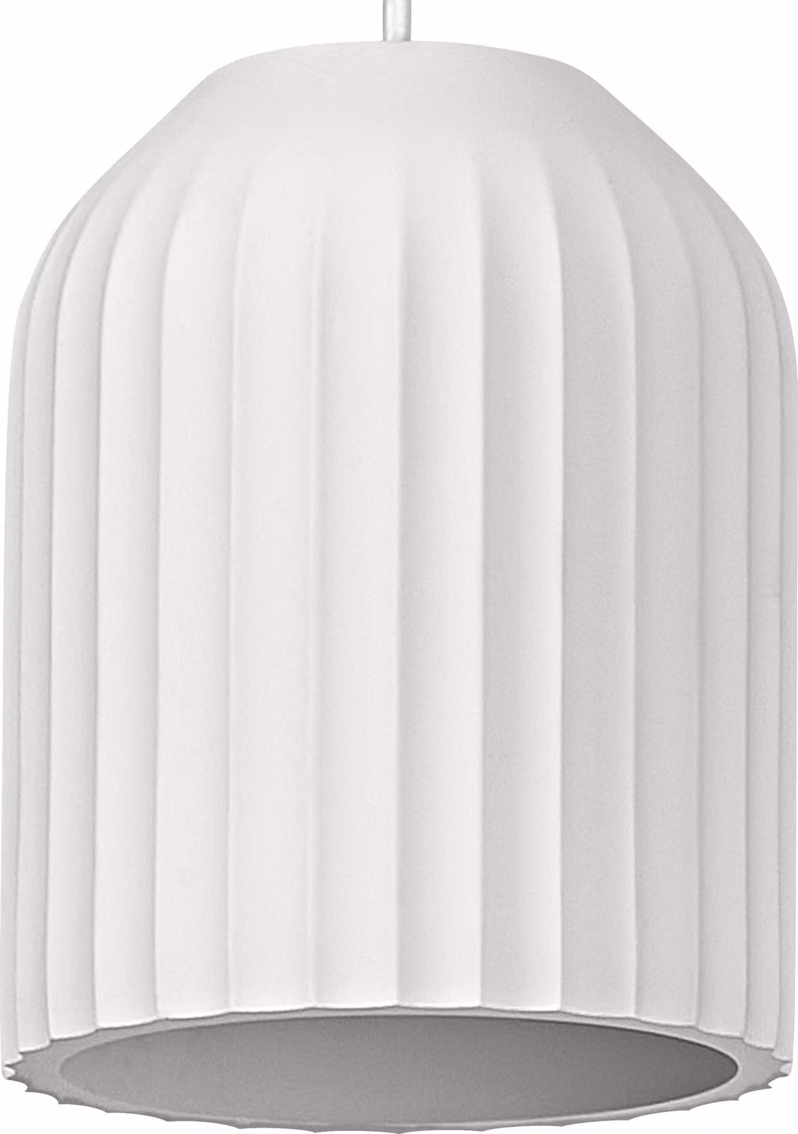 OSRAM Decor Plaster Routes lampada a sospensione decorativa in gesso, 150 mm, con attacco E27, IP20, bianco