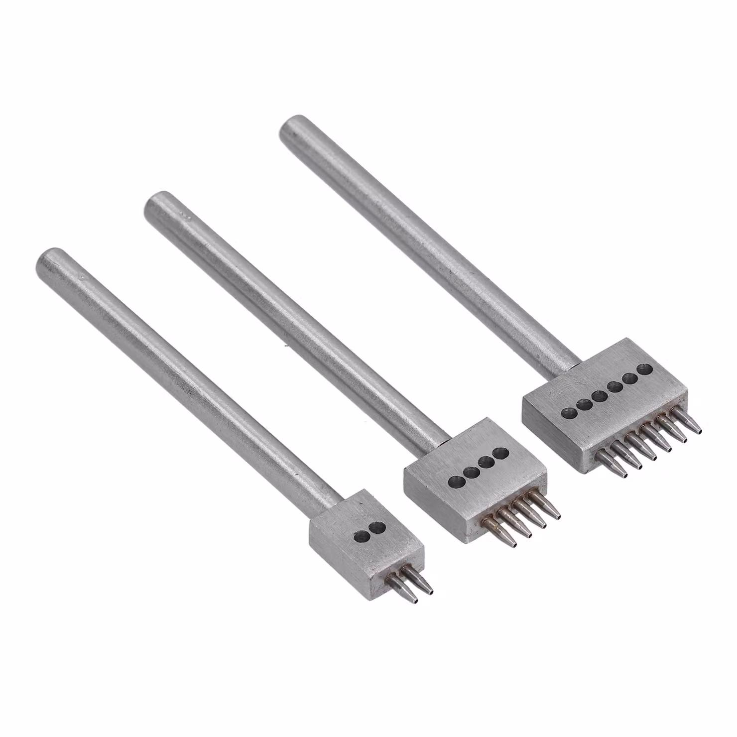 Strumento perforato in pelle, kit di strumenti per l'artigianato in pelle, kit per il cuoio fai da te, strumento di punzonatura, punzone in pelle, artigianato in pelle
