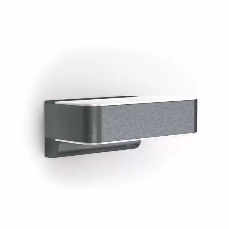 Lampada da esterno Steinel L 810 C antracite, luce up/down con Bluetooth Connect