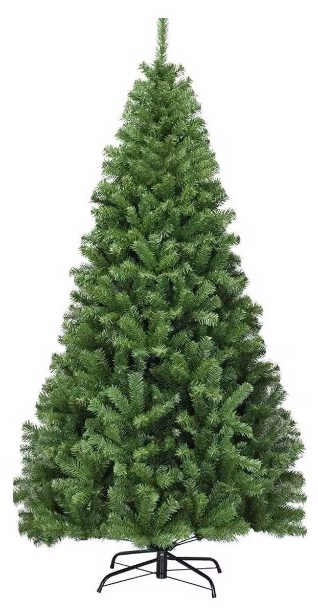 Albero di Natale artificiale - Albero finto - Decorazioni natalizie - Addobbi natalizi - Albero di Natale verde - Materiale in resina realistico