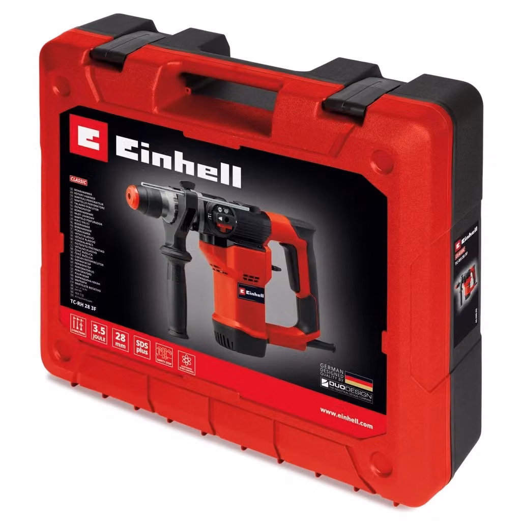 Martello Tassellante Scalpellatore Einhell TC Rh 28 3F Rosso 230 V – 2